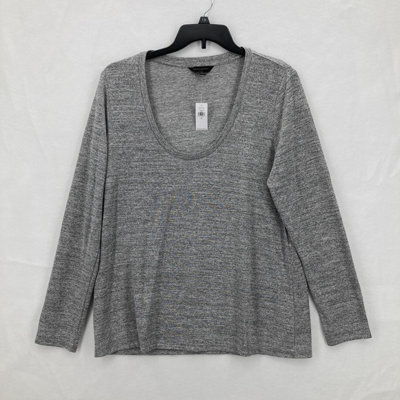 Banana Republic Sweater Womens XL Luxespun Long Sleeve Pullover Soft Knit Top - Picture 1 of 12